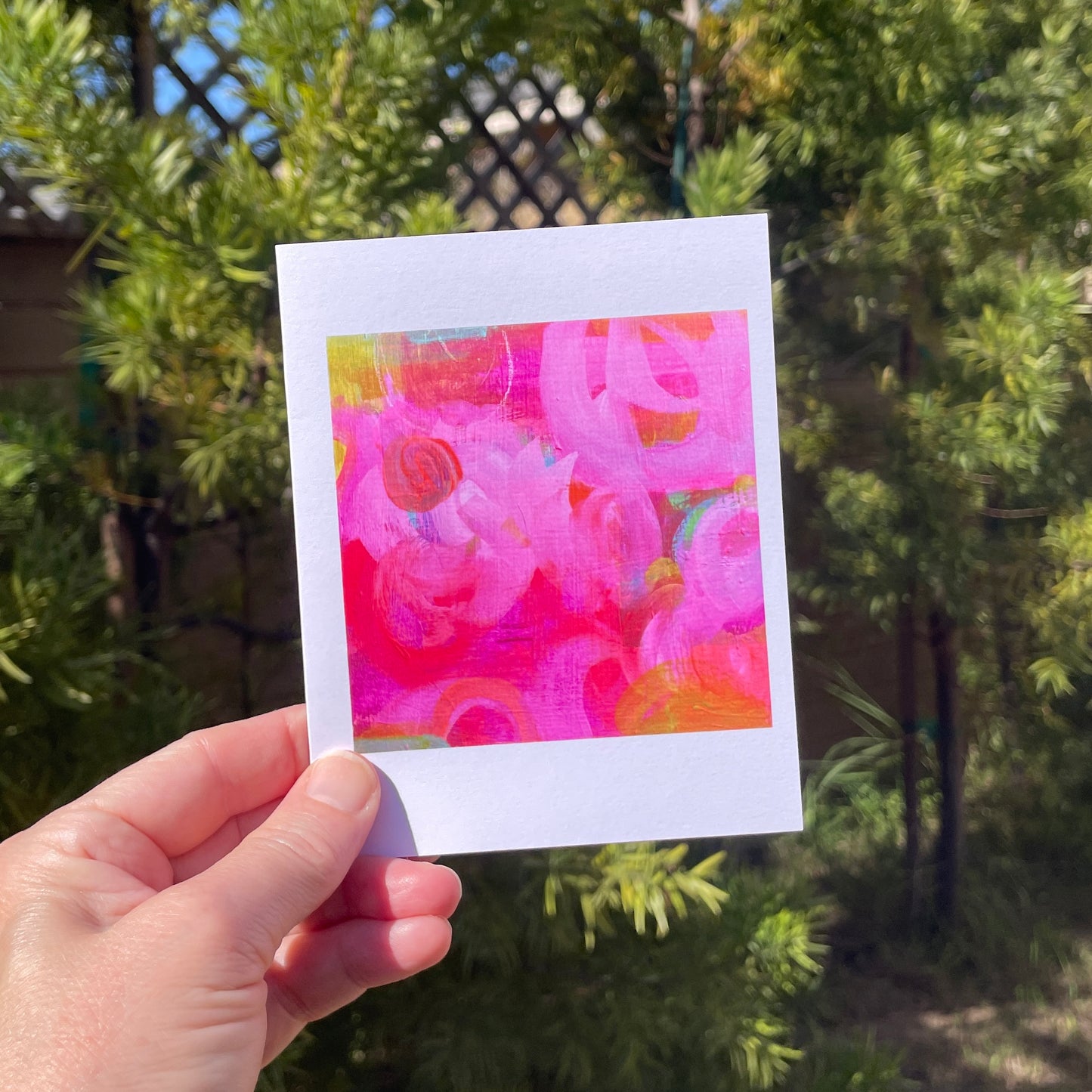 I Couldn't Stop Looking at the Pink